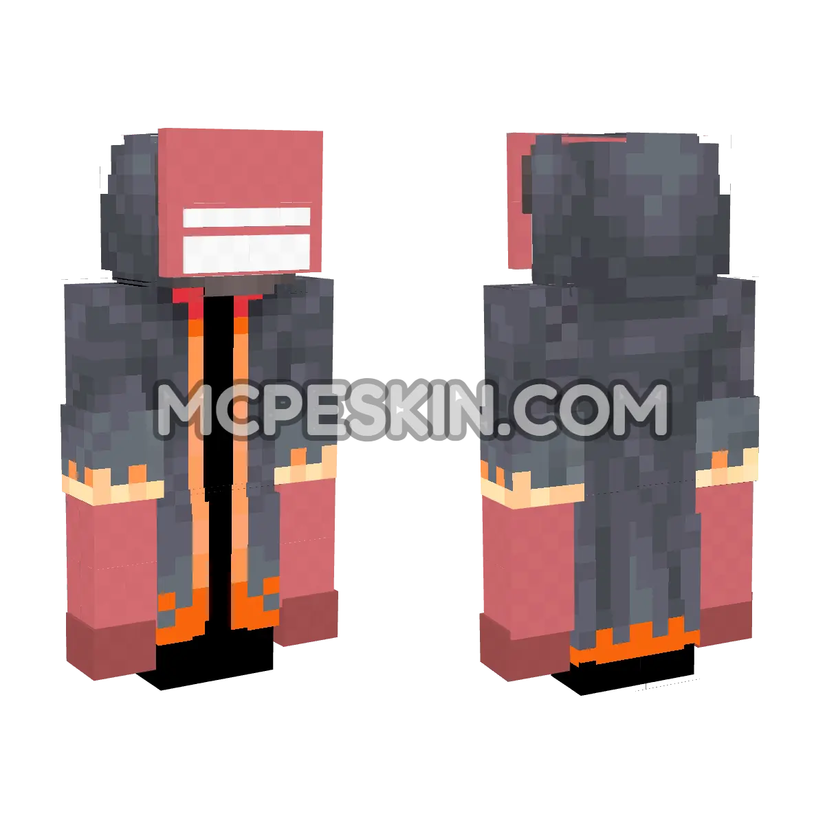 Figure Mask 4 4D Minecraft Bedrock skin