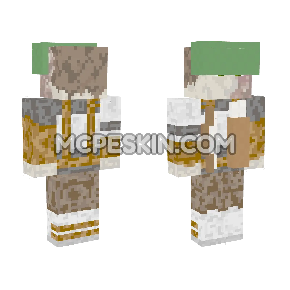 Hunter 11 4D Minecraft Bedrock skin