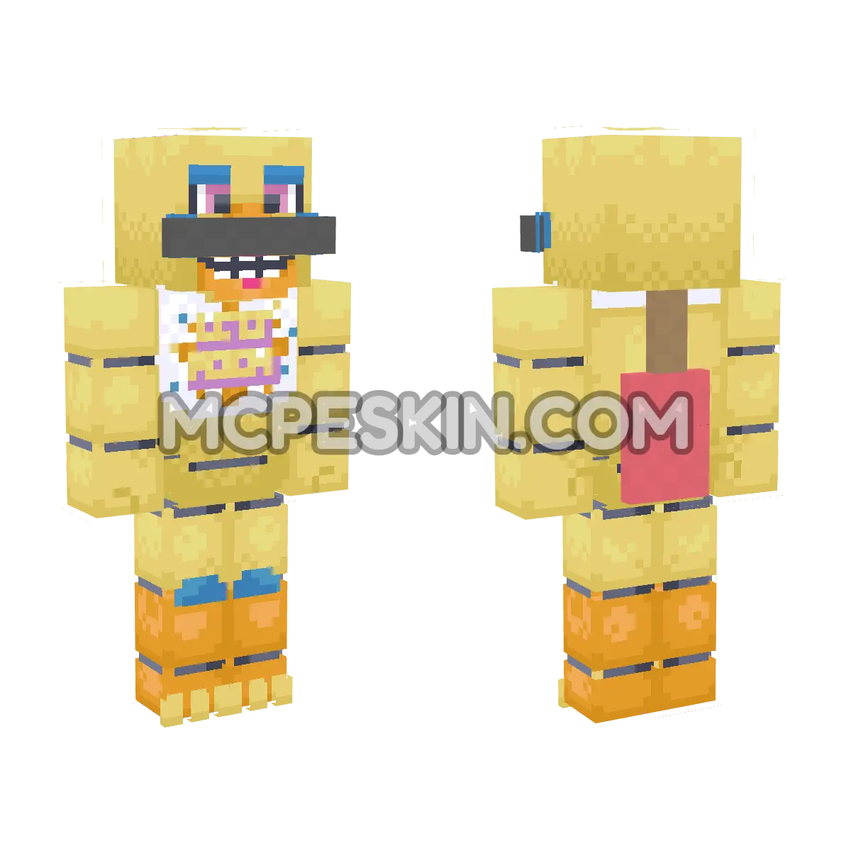 Rockstar 8 4D Minecraft Bedrock skin