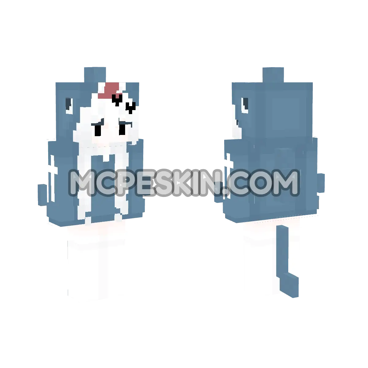 Shark 12 4D Minecraft Bedrock skin