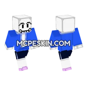 2025 Rtale Sans Minecraft Bedrock skin