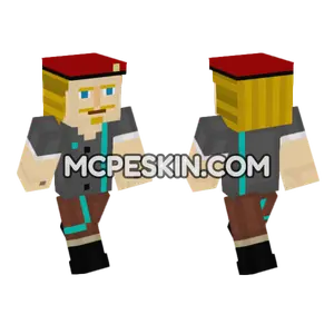 Accurate Milo Minecraft Bedrock skin