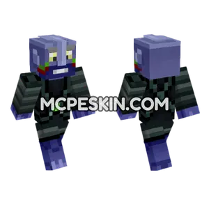 Agent Cobalt Skin Minecraft Bedrock skin
