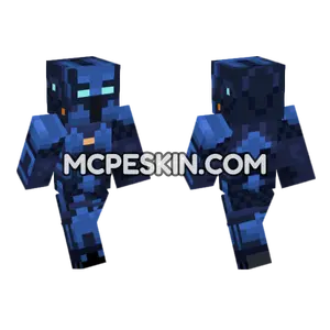 Agent Level 5 Minecraft Bedrock skin