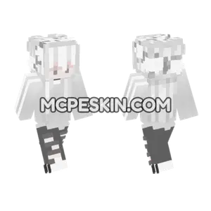 Albino Skin Minecraft Bedrock skin