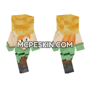 Alex Honey Minecraft Bedrock skin