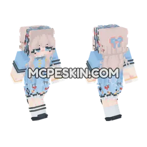 Alice In Wonderland Minecraft Bedrock skin
