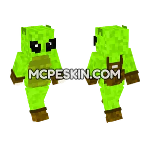 Alien Scavenger Minecraft Bedrock skin