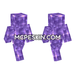 Amethyst Block Skin Minecraft Bedrock skin