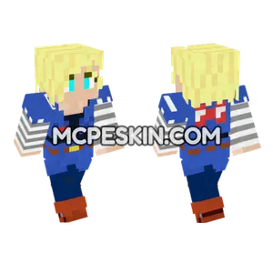 Android 18 Minecraft Bedrock skin