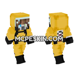 Angelkitty58 Hazmat Suit Minecraft Bedrock skin