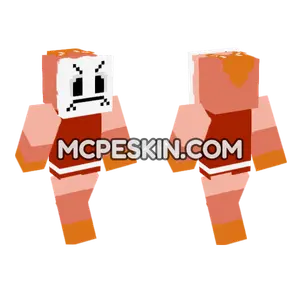 Angry Orange Blob