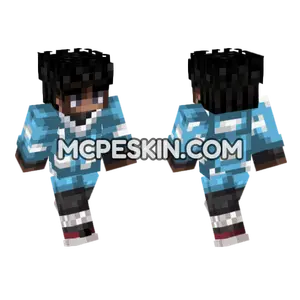 Anime 10 Minecraft Bedrock skin