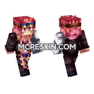 Anime 11 Minecraft Bedrock skin