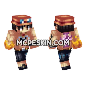 Anime 13 Minecraft Bedrock skin