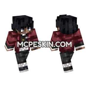 Anime 13 Minecraft Bedrock skin