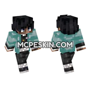 Anime 14 Minecraft Bedrock skin