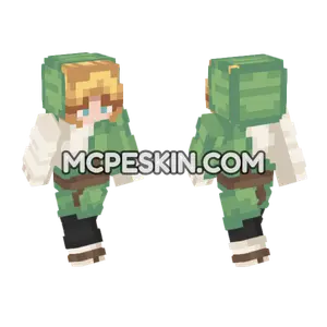 Anime 17 Minecraft Bedrock skin