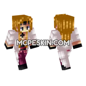 Anime 17 Minecraft Bedrock skin