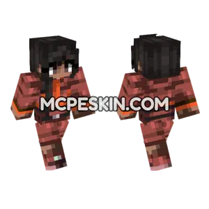 Anime 19 Minecraft Bedrock skin