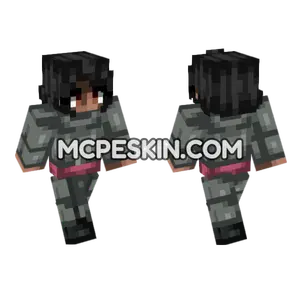 Anime 20 Minecraft Bedrock skin