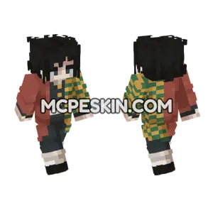 Anime 20 Minecraft Bedrock skin