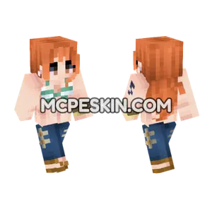 Anime 21 Minecraft Bedrock skin