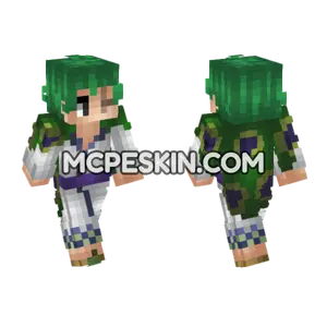 Anime 22 Minecraft Bedrock skin
