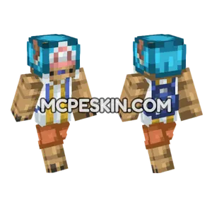 Anime 3 Minecraft Bedrock skin