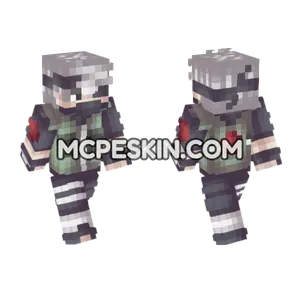 Anime 3 Minecraft Bedrock skin