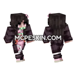Anime 3 Minecraft Bedrock skin