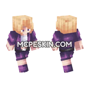 Anime 33 Minecraft Bedrock skin