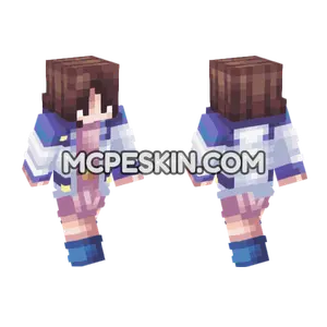 Anime 35 Minecraft Bedrock skin