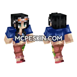 Anime 5 Minecraft Bedrock skin