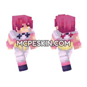 Anime 7 Minecraft Bedrock skin