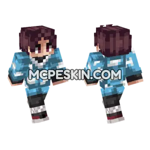 Anime 8 Minecraft Bedrock skin