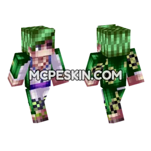 Anime 8 Minecraft Bedrock skin
