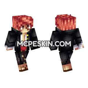 Anime 9 Minecraft Bedrock skin