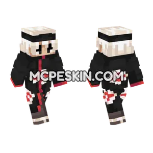 Anime Akatsuki Skin Minecraft Bedrock skin
