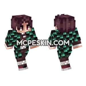 Anime Boy Outfit Minecraft Bedrock skin