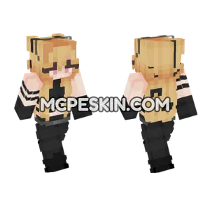 Anime Girl 1 Minecraft Bedrock skin