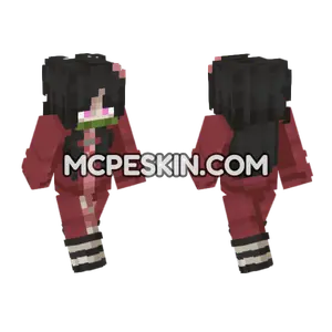 Anime Girl 13 Minecraft Bedrock skin