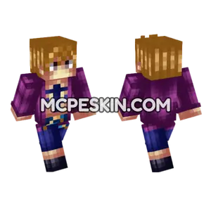 Anime Girl 15 Minecraft Bedrock skin