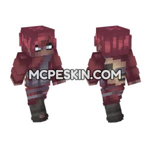 Anime Girl Outfit Minecraft Bedrock skin