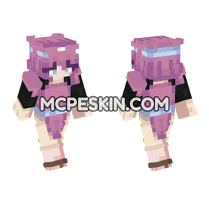 Anime Girl Outfit Minecraft Bedrock skin