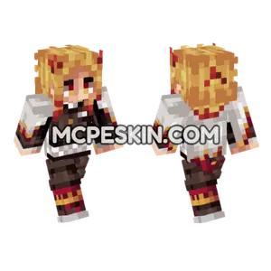 Anime Maid Skin Minecraft Bedrock skin