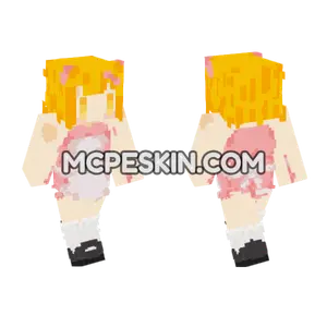 Anime Pig Fanskin Minecraft Bedrock skin