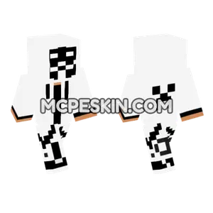 Anonymous Mask Skin Minecraft Bedrock skin