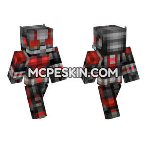Ant Man Suit Minecraft Bedrock skin