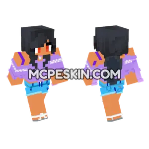 Aphmau 2 0 My Version Minecraft Bedrock skin